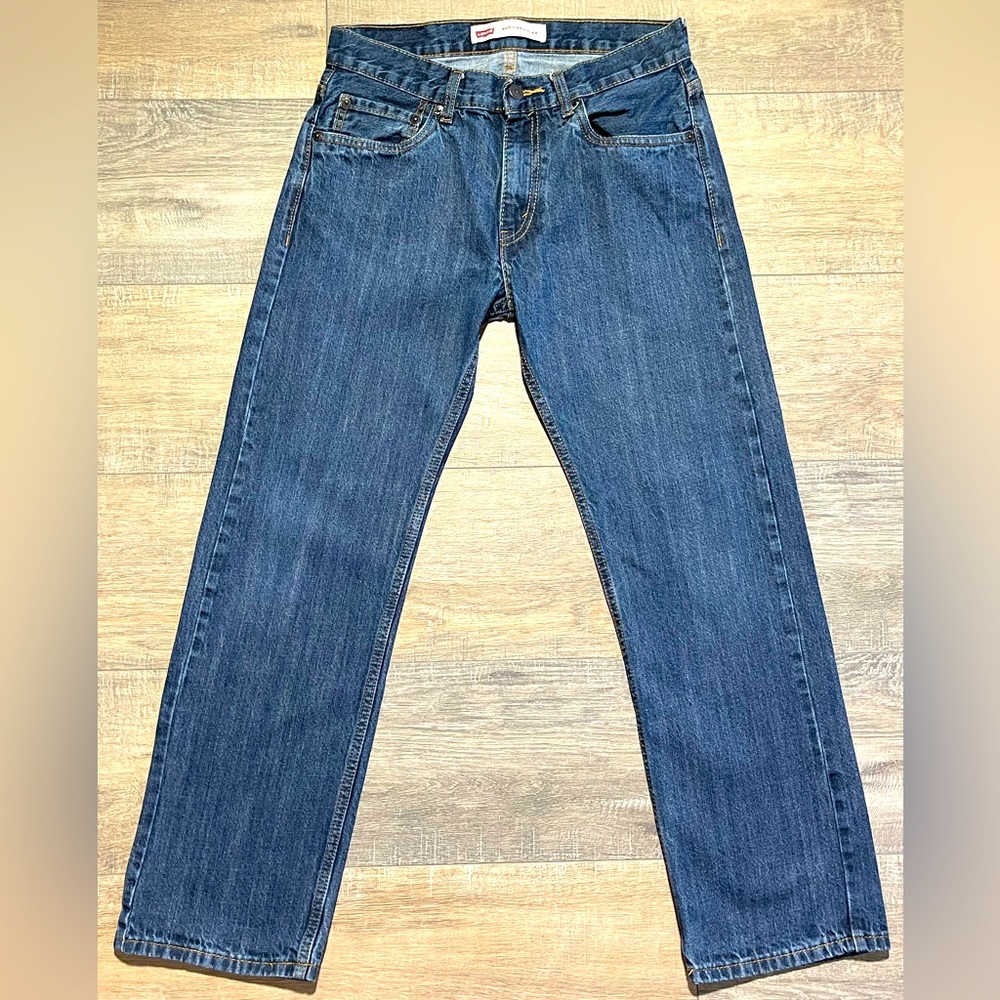 Boys Levi 505 Regular Fit Jeans
